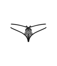Intensa String Double Lanière - Noir